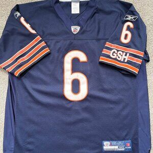 Jay Cutler GSH Reebok NFL Chicago Bears #6 Stitched Jersey Men's Size 50 New